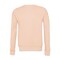 Bella + Canvas Unisex Sponge Fleece Drop Shoulder Sweatshirt - Peach, Large